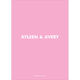 Pink and White Simple Twins Photo Birth Announcements Image 2 of 3
